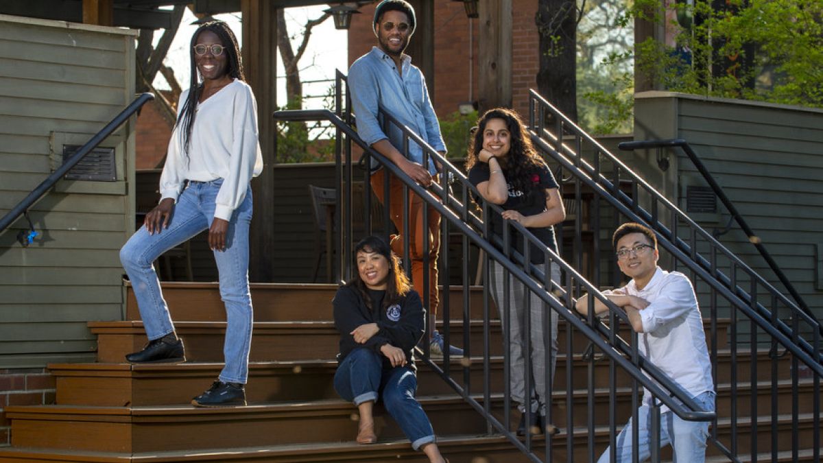 Law students on the Sacramento Campus